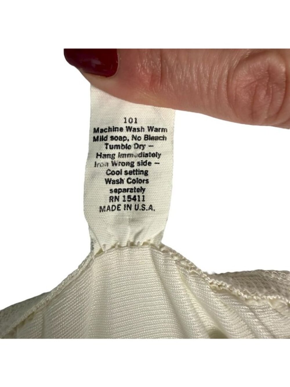 Movie Star Vintage Half Slip White Large Nylon H Lace Hem Slit - Picture 4 of 7